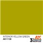 AK 3rd Generation Acrylic Interior Yellow Green 17ml
