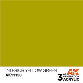 AK 3rd Generation Acrylic Interior Yellow Green 17ml