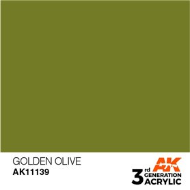 AK 3rd Generation Acrylic Golden Olive 17ml
