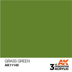 AK 3rd Generation Acrylic Grass Green 17ml