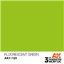 AK 3rd Generation Acrylic Fluorescent Green 17ml