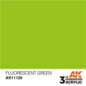 AK 3rd Generation Acrylic Fluorescent Green 17ml