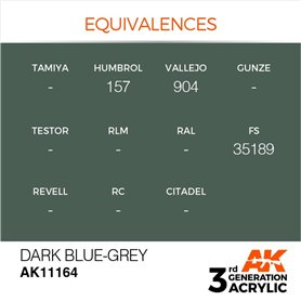 AK 3rd Generation Acrylic Dark Blue-Grey 17ml