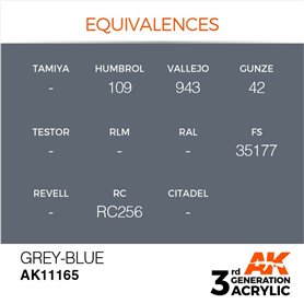 AK 3rd Generation Acrylic Grey-Blue 17ml