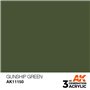 AK 3rd Generation Acrylic Gunship Green 17ml