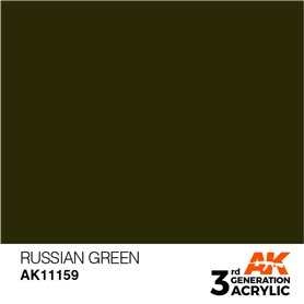 AK 3rd Generation Acrylic Russian Green 17ml