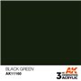 AK 3rd Generation Acrylic Black Green 17ml