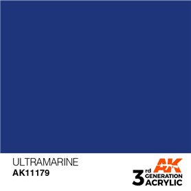 AK 3rd Generation Acrylic Ultramarine 17ml