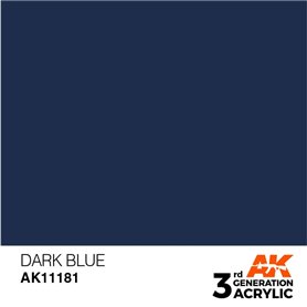 AK 3rd Generation Acrylic Dark Blue 17ml
