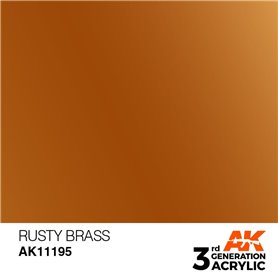 AK 3rd Generation Acrylic Rusty Brass 17ml