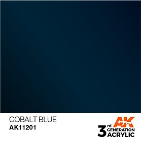 AK 3rd Generation Acrylic Cobalt Blue 17ml