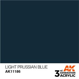 AK 3rd Generation Acrylic Light Prussian Blue 17ml