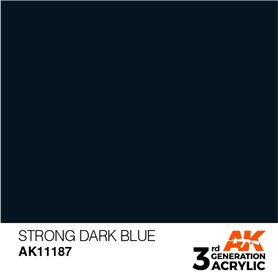 AK 3rd Generation Acrylic Strong Dark Blue 17ml