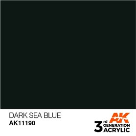 AK 3rd Generation Acrylic Dark Sea Blue 17ml