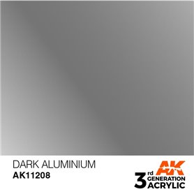 AK 3rd Generation Acrylic Dark Aluminium 17ml