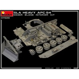Mini Art 37028 SLA APC T-54 w/Dozer Blade w/interior