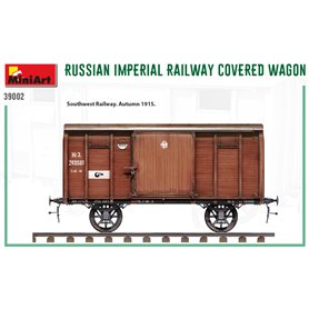 Mini Art 1:35 RUSSIAN IMPERIAL RAILWAY COVER WAGON