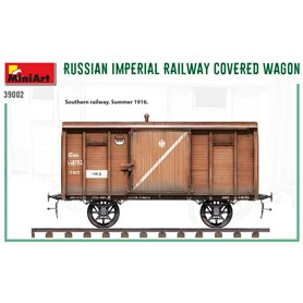 Mini Art 1:35 RUSSIAN IMPERIAL RAILWAY COVER WAGON