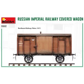 Mini Art 1:35 RUSSIAN IMPERIAL RAILWAY COVER WAGON