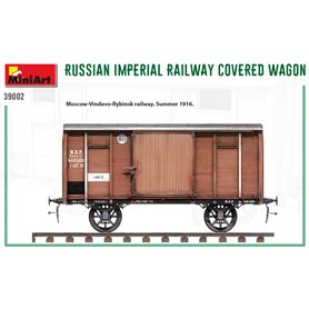 Mini Art 1:35 RUSSIAN IMPERIAL RAILWAY COVER WAGON