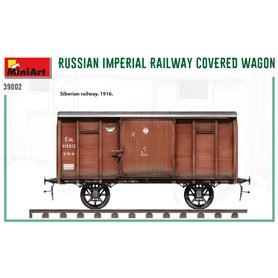 Mini Art 1:35 RUSSIAN IMPERIAL RAILWAY COVER WAGON