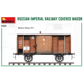 Mini Art 1:35 RUSSIAN IMPERIAL RAILWAY COVER WAGON