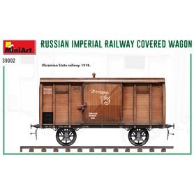 Mini Art 1:35 RUSSIAN IMPERIAL RAILWAY COVER WAGON