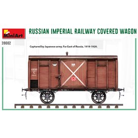 Mini Art 1:35 RUSSIAN IMPERIAL RAILWAY COVER WAGON