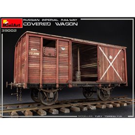 Mini Art 1:35 RUSSIAN IMPERIAL RAILWAY COVER WAGON