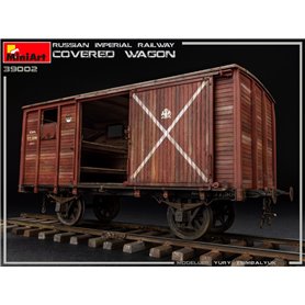 Mini Art 1:35 RUSSIAN IMPERIAL RAILWAY COVER WAGON