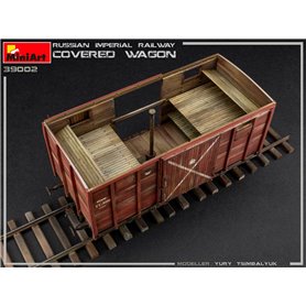 Mini Art 1:35 RUSSIAN IMPERIAL RAILWAY COVER WAGON