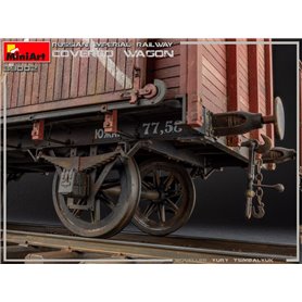 Mini Art 1:35 RUSSIAN IMPERIAL RAILWAY COVER WAGON