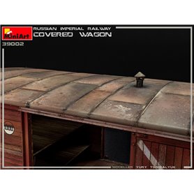 Mini Art 1:35 RUSSIAN IMPERIAL RAILWAY COVER WAGON