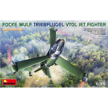 Mini Art 40009 Focke Wulf Triebflugel (VTOL) Jet fi