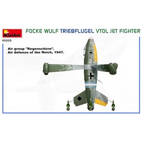 Mini Art 1:35 Focke Wulf Triebflugel VTOL - JET FIGHTER - WHAT IF