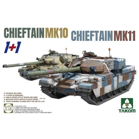Takom 5006 Chieftain MK 10 & Chieftain MK 1 1+1