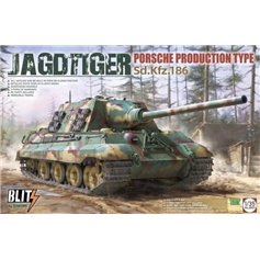 Takom BLITZ 1:35 Sd.Kfz.186 Jagdtiger - PORSCHE PRODUCTION TYPE 