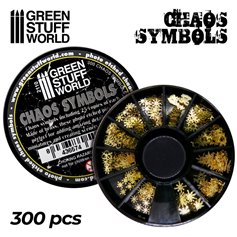 Green Stuf World CHAOS RUNES AND SYMBOLS - 300pcs. 