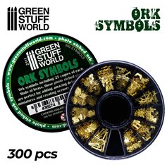 Green Stuf World ORK RUNES AND SYMBOLS - 300pcs. 