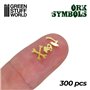 Green Stuf World Ork Runes and Symbols - 300 sztuk
