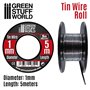 Flexible tin wire roll 1mm