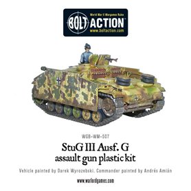 Bolt Action Pojazd pancerny Sturmgeschutz StuG.III Ausf.G - GERMAN ASSAULT GUN
