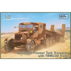 IBG 1:72 Scammel Pioneer z TRMU30 Trailer - TANK TRANSPORTER