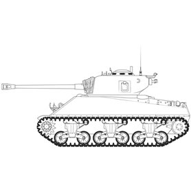 Airfix 1:35 M4A3(76)W - BATTLE OF BULGE