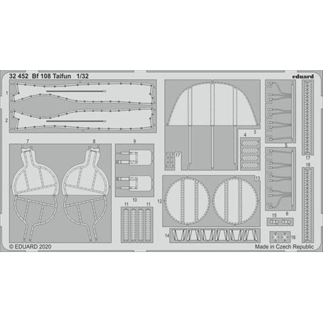 Eduard 1:32 Bf 108 Taifun