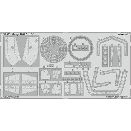 Eduard 1:32 Mirage 2000 C