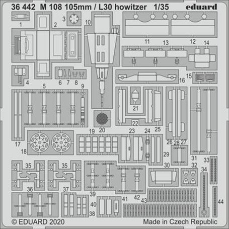 Eduard 1:35 M 108 105mm / L30 howitzer
