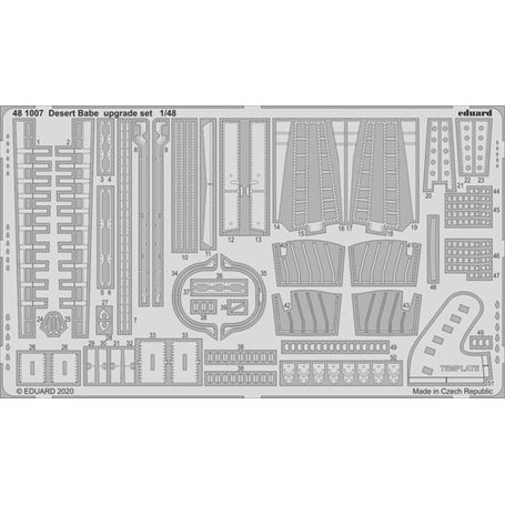 Eduard 1:48 Desert Babe upgrade set