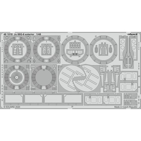 Eduard 1:48 Ju 88G-6 exterior