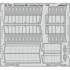 Eduard 1:48 Klapy do Hawker Hurricane Mk.I dla Airfix